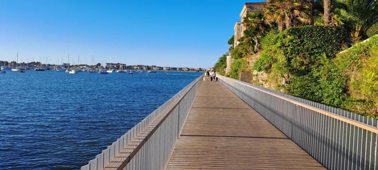 Appartement Lumineux T3 Avec Jardin Privatif A Hendaye - Parking Et Wif Gratuit Εξωτερικό φωτογραφία